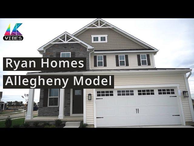 Ryan Homes Allegheny Model empty home tour / Home Walk through | Ryan Homes Allegheny