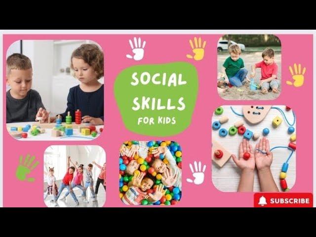 Teaching Kids Basic Social Skills-Magic of Social Skills for Kids.A Fun guide for Parents and Kids!