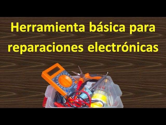 Herramienta basica para reparaciones electronicas - jaguard