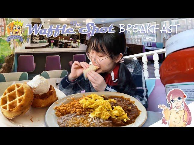 The Waffle Spot Breakfast  Travel VLOG