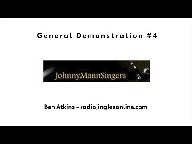 NEW: General Demo #4 - Demo - Johnny Mann Singers