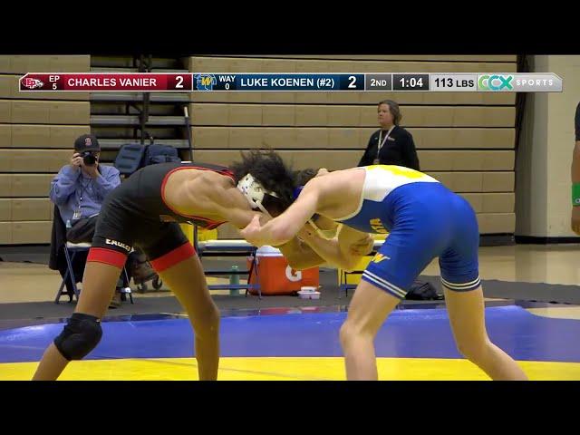 Eden Prairie vs. Wayzata High School Wrestling