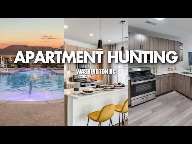 APARTMENT HUNTING NEAR WASHINGTON DC! Touring 4 units (rent & q/a included)