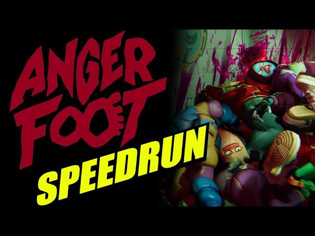 AngerFoot Demo - 100% kills speedrun - 6:41:07 [WR]