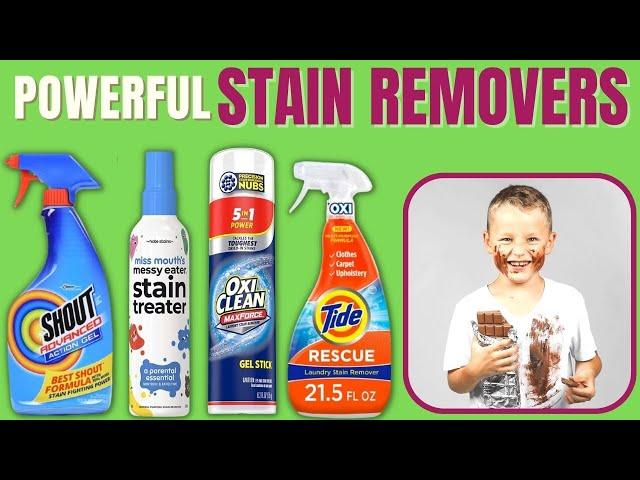 Best Powerful Stain Remover For Clothes - No More Stubborn Stains