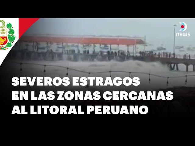 DNews en vivo desde Perú: Fuerte oleaje azota distintas zonas del país - DNews