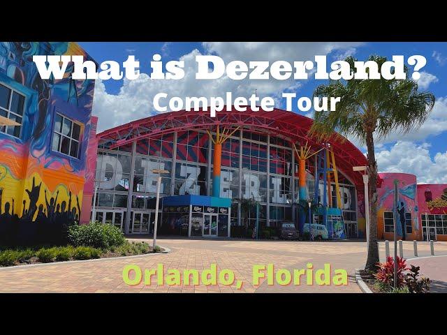 Dezerland Action Park Orlando, Florida Tour - bowling, arcade, cars, Bond Museum, food, go carts +