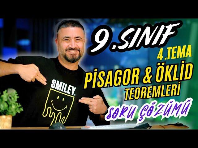 Pisagor ve Öklid teoremi Tekrar| 12.DERS 9.Sınıf Matematik | Yeni Müfredat 2025