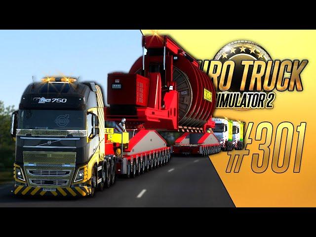 750 Л.С. ПРОТИВ 260 ТОНН - Euro Truck Simulator 2 (1.42.1.0s) [#301]