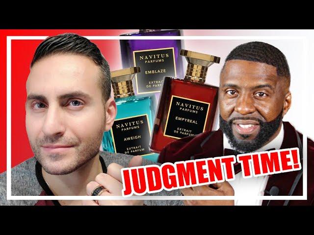 BOWTIE FRAGRANCE GUY SMELLS MY 3 NEW FRAGRANCES! | NAVITUS PARFUMS AWEIGH, EMPYREAL, AND EMBLAZE!