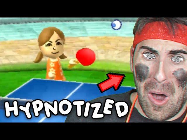 I Literally Got Hypnotized To Beat Lucia at Wii Sports Resort Ping Pong (insane)