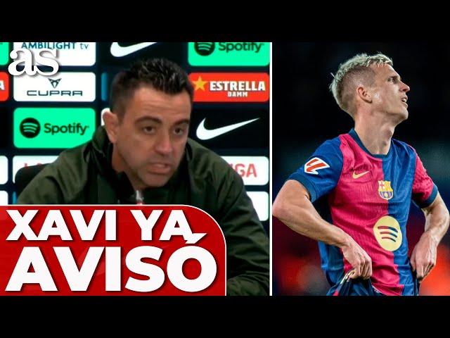 Aquellas palabras de XAVI que hoy se hacen VIRALES tras el CASO OLMO