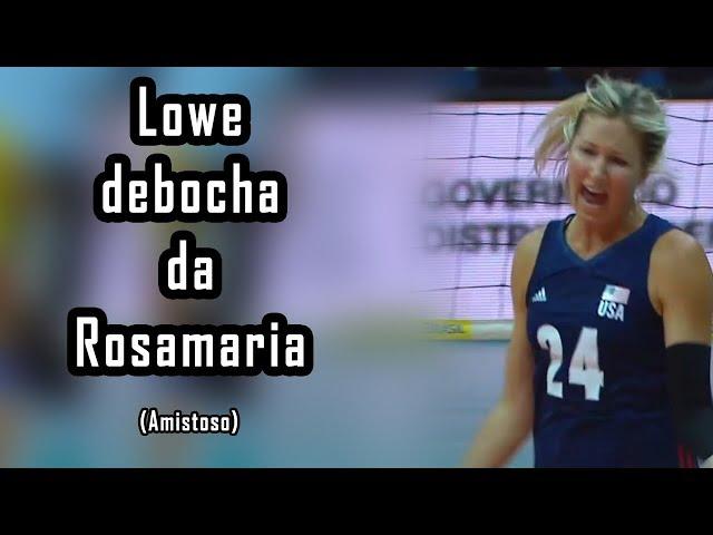 Lowe debocha da Rosamaria | Amistoso #1 contra EUA | 2018