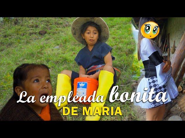 MARIA CONTRATA UNA EMPLEADA BONITA /Ashukito