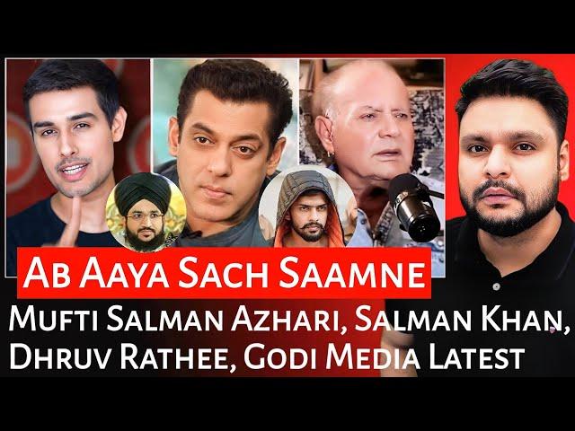 Mufti Salman Azhari | Salman Khan | Dhruv Rathee | Godi Media Latest | Mr Reaction Wala