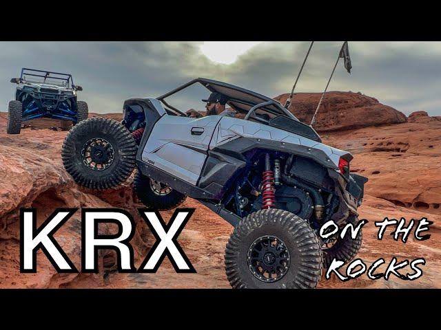 KRX 1000 Side by Side on 35 inch tires, Rock Crawling Sand Hollow