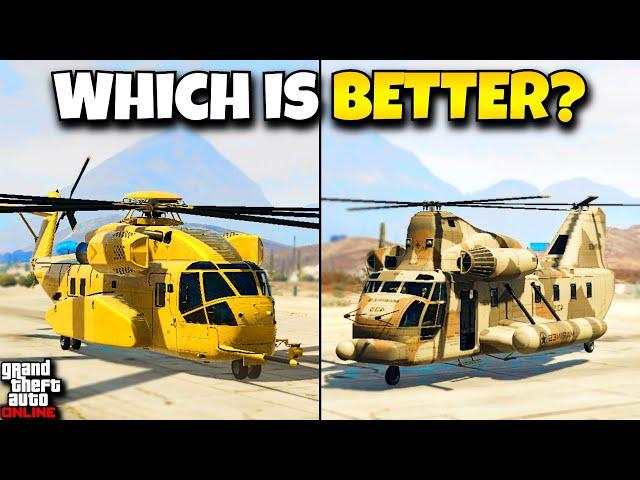 DH-7 IRON MULE vs CARGOBOB! Which one is better?