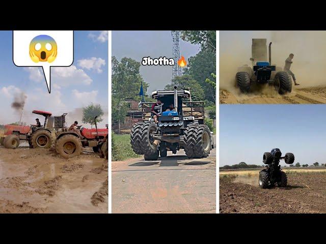 tractorvideo modifiedtractor sawraj tractor  खतरनाक ड्राइवर