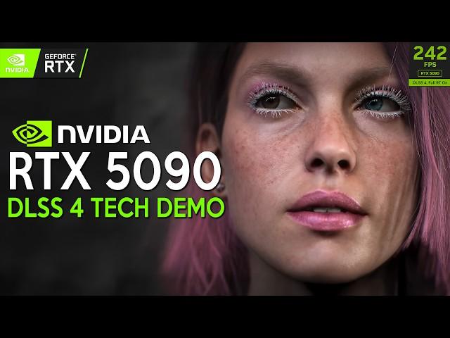 NEW RTX 5090 Tech Demo in Unreal Engine 5 and DLSS 4 Games coming in 2025