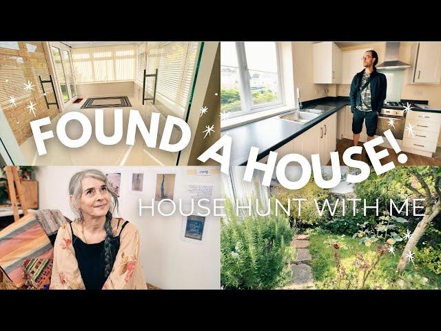 I THINK we found a HOUSE! Tour & House Hunt with me, England UK