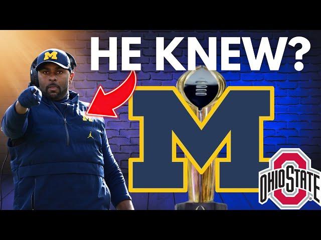 EX-Buckeye Coach LEAKED TRUTH On Michigan CONTROVERSY? | Connor Stallions | Sherrone Moore