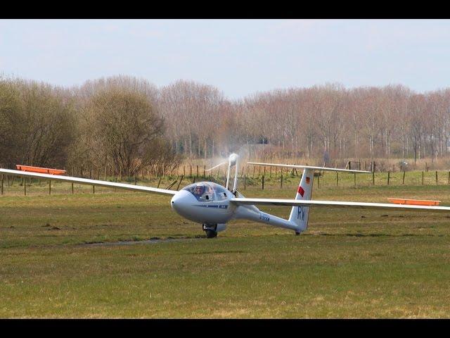 ASH-25Mi ► Self Launch  Axel glider field