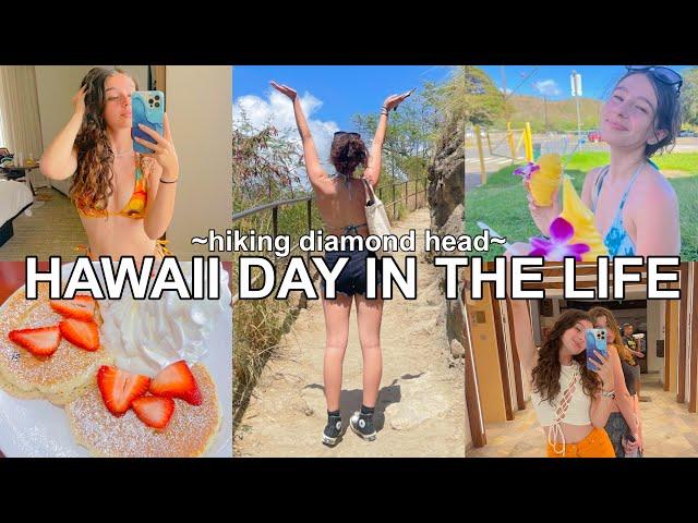 FUN HAWAII DAY IN THE LIFE + hiking diamond head mountain