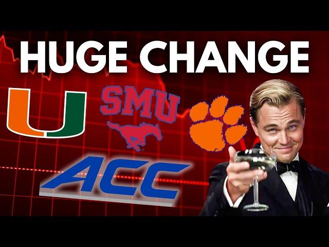 ACC SURPRISE: GOOD NEWS for Miami, SMU, & Clemson!