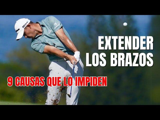 COMO EXTENDER LOS BRAZOS EN GOLF. 9 Causas que te lo impiden