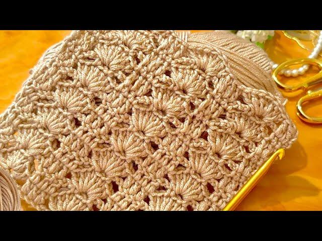 How to Crochet for Absolute Beginners! Crochet Baby Blanket,Free crochet tutorial