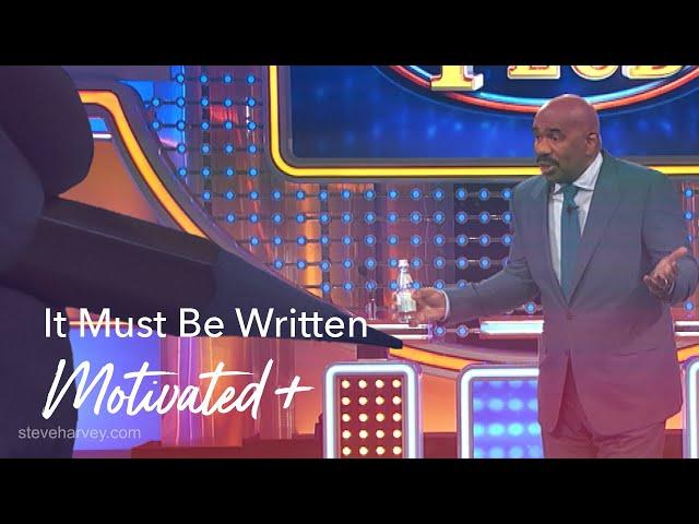 It Must Be Written | Motivated +