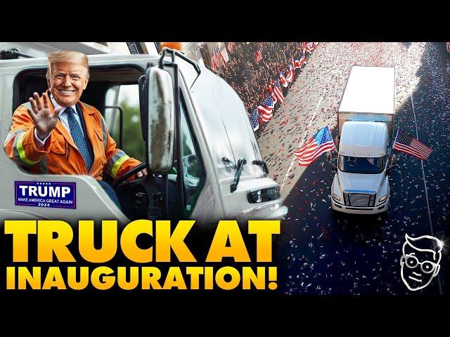 Trump’s Viral Garbage Truck Will Drive In Inauguration Parade  | 'We're SO Back' 