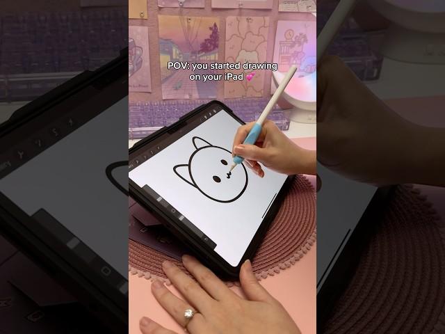 iPad drawing ️ apple pencil | procreate app | digital art | iPad accessories