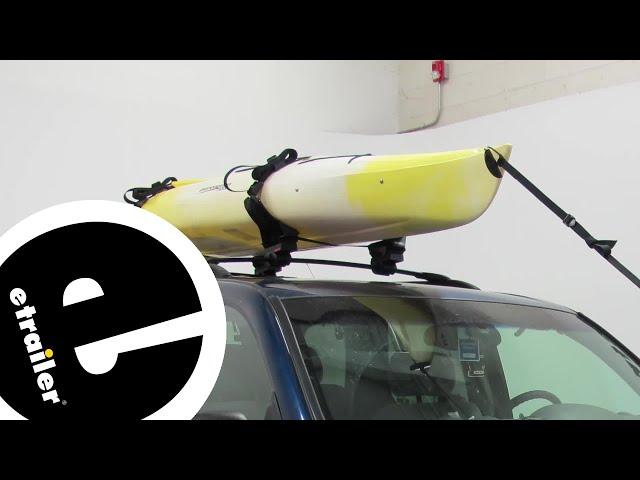 etrailer | Complete Breakdown of the Yakima DeckHand Kayak Roof Rack w/ Tie-Downs