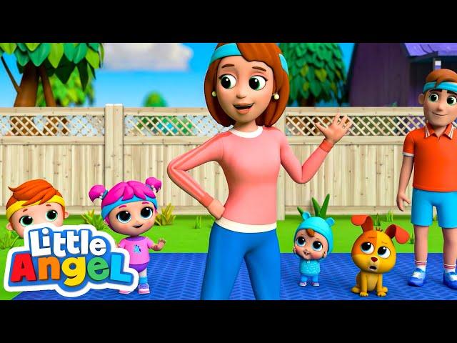 Heads Shoulders Knees And Toes | Fun Songs |Sing Along|Moonbug Kids Learn English & Karaoke Time