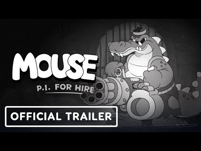 Mouse: P.I. For Hire - Official Console Announcement Trailer | Xbox Partner Preview 2024