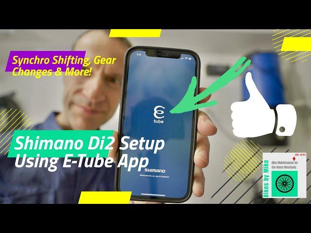 Shimano Di2 Setup Using E-Tube App: Synchro Shifting, Gear Changes & More!