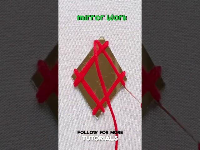 mirror work tutorial #short #diamond shape #viral#viralvideo