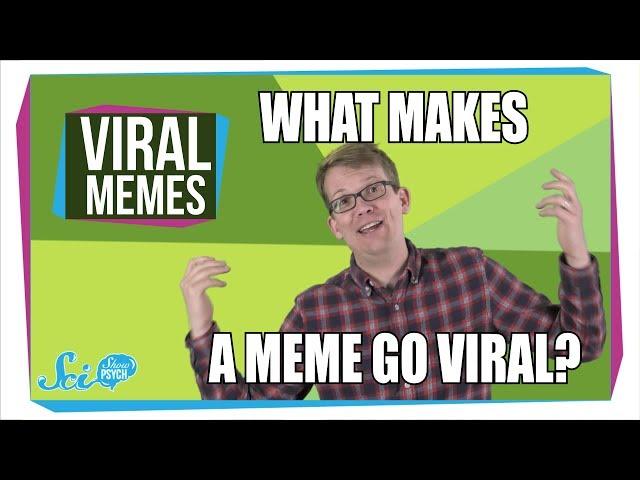 What Makes A Meme Go Viral?