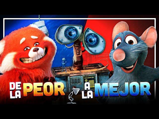 Las 27 PELÍCULAS de PIXAR: De PEOR a MEJOR | #ControlZ