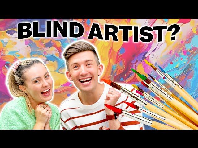 A Blind Artist Teaches Me How To Paint! Ft. Paul Castle - Blind Leading the Blind Ep. 4 Pt. 2