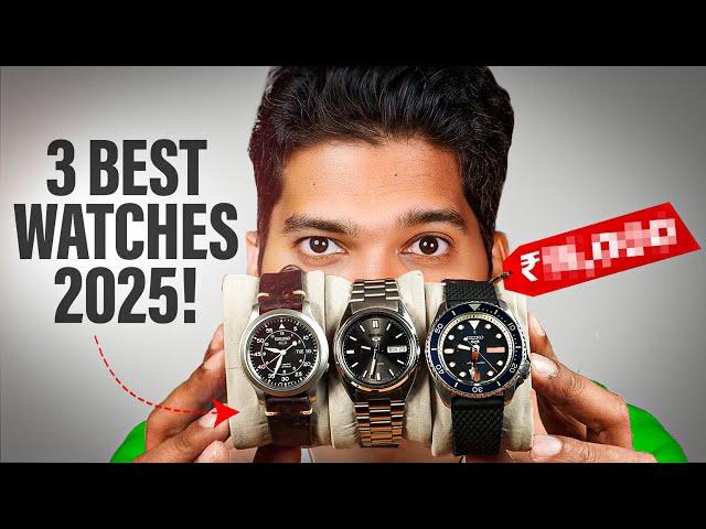 3 Best Automatic Watches in India 2025 ! (My Seiko Watch Collection!)