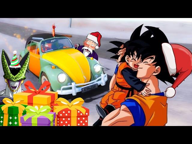 Goku And Friends Go Christmas Shopping For Their Kids! | Long Drive #3