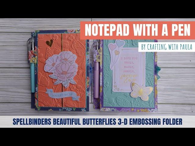 Notebook with a pen tutorial