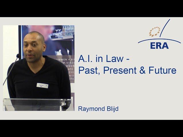 AI in law - past, present & future