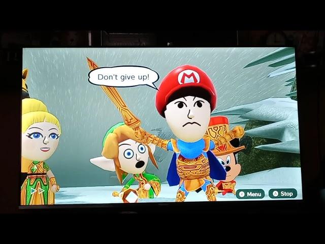 Miitopia 2021: Joshua P, Tinker Bell, Maddie, Mickey & SpiritRuto the Game Retroputer