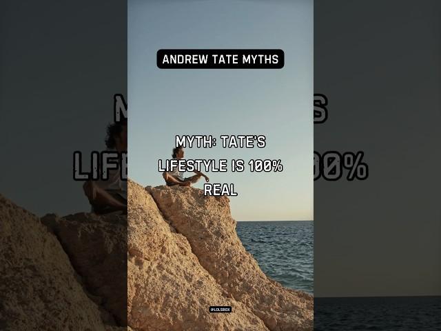 Myth: Tate’s lifestyle is 100% real #jokes #funny #humor #funfacts #andrewtate #tate