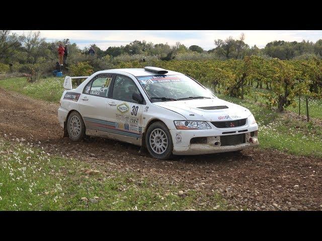 Rallye Terre de Vaucluse 2019 - Mitsubishi Lancer Evo 9 N°30 - Lionel et Arnaud BLANCK