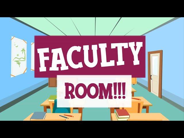 Faculty Room - Episode no. 2 - Meet the UPSLIS Senior Faculty