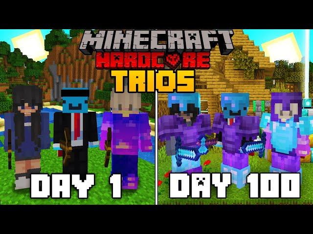 We Survived 100 Days in Minecraft Hardcore...